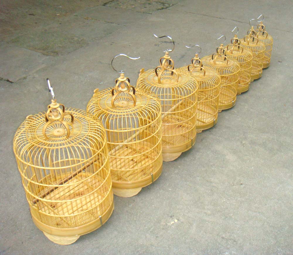 竹制鸟笼